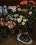 Bloempot - Jean-Frédéric Bazille — weergave van het kunstwerk