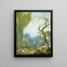 Een paarden- en ruiterspel - Jean-Honoré Fragonard — ingelijst kunstwerk aan de muur