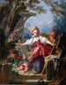 Blind Man's Buff - Jean-Honoré Fragonard — weergave van het kunstwerk
