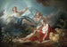 Diane en Endymion - Jean-Honoré Fragonard — weergave van het kunstwerk