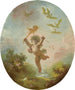L'amour comme folie - Jean-Honoré Fragonard — weergave van het kunstwerk