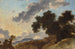 Landschap met berg en zonsondergang - Jean-Honoré Fragonard — weergave van het kunstwerk