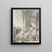De Wedstrijd - Jean-Honoré Fragonard — ingelijst kunstwerk aan de muur