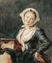 La Fille à la marmotte - Jean-Honoré Fragonard — weergave van het kunstwerk
