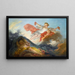 La Déesse Aurore triomfant van de Nacht - Jean-Honoré Fragonard — ingelijst kunstwerk aan de muur