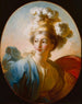 La Déesse Minerve - Jean-Honoré Fragonard — weergave van het kunstwerk