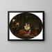 La Famille heureuse - Jean-Honoré Fragonard — ingelijst kunstwerk aan de muur