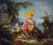 Het Muziekconcours - Jean-Honoré Fragonard — weergave van het kunstwerk
