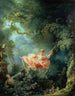 De Schommel - Jean-Honoré Fragonard — weergave van het kunstwerk
