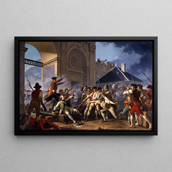 JeanJacquesFranois Le Barbier - Le Courage Hroque Du Jeune Dsilles Le 31 Aot 1790 Laffaire De Nancy.webp
