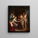 Jacob die de jurk van zijn zoon Jozef herkent - Jean-Jacques Forty — ingelijst kunstwerk aan de muur