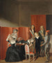 Louis XVII gescheiden van zijn moeder op 3 juli 1793 - Jean-Jacques Hauer — weergave van het kunstwerk