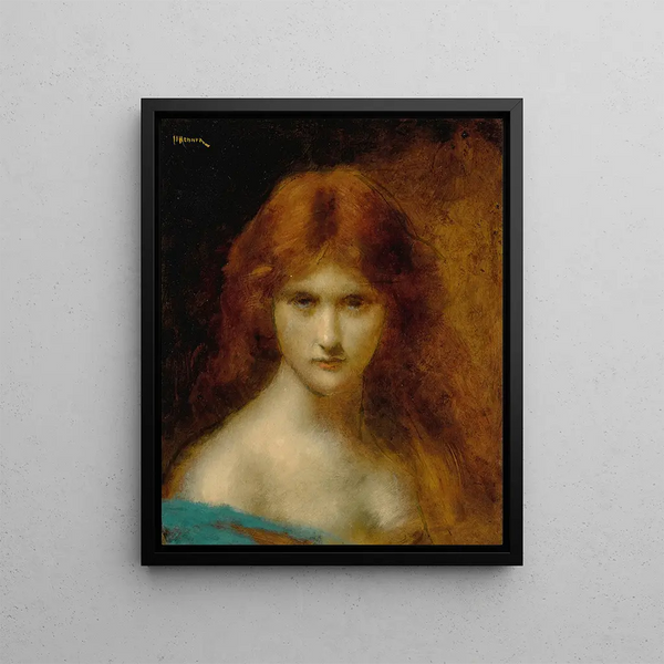 Judith - Jean-Jacques Henner — ingelijst kunstwerk aan de muur