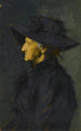 Madame Séraphin Henner - Jean-Jacques Henner | Reproduction — weergave van het kunstwerk