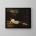 Nymphe allongée - Jean-Jacques Henner — ingelijst kunstwerk aan de muur
