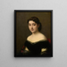 Portret van een vrouw - Jean-Jacques Henner — ingelijst kunstwerk aan de muur