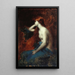 Rêverie - Jean-Jacques Henner — ingelijst kunstwerk aan de muur
