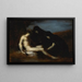 Sint Sebastiaan - Jean-Jacques Henner — ingelijst kunstwerk aan de muur