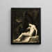 Sint Sebastiaan ondersteund door Sint Irene - Jean-Jacques Henner — ingelijst kunstwerk aan de muur