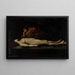 De Leviet van Efraïm en zijn overleden vrouw - Jean-Jacques Henner — ingelijst kunstwerk aan de muur