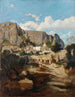 Vue du monastère de Capri - Jean-Joseph-François Bellel — weergave van het kunstwerk