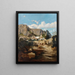 Vue du monastère de Capri - Jean-Joseph-François Bellel — ingelijst kunstwerk aan de muur