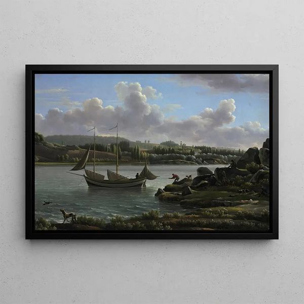 JeanJosephXavier Bidauld - The Departure for the Hunt.webp
