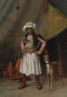 Un Bachi-Bouzouk et son Chien - Jean-Léon Gérôme — weergave van het kunstwerk