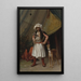 Un Bachi-Bouzouk et son Chien - Jean-Léon Gérôme — ingelijst kunstwerk aan de muur