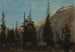 Landschapschilderij Alpen, de Handegg, Zwitserland - Jean-Léon Gérôme — weergave van het kunstwerk