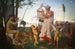 Anachronisme Bacchus en de Liefde - Jean-Léon Gérôme — weergave van het kunstwerk