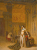 Cleopatra en Caesar - Jean-Léon Gérôme — weergave van het kunstwerk