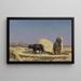 Egyptische oogstschilderij - Jean-Léon Gérôme — ingelijst kunstwerk aan de muur