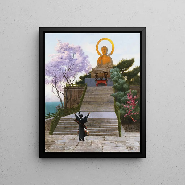 JeanLon Grme - Japanese Emploring A Deity.webp