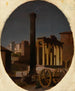 Het forum 's nachts - Jean-Léon Gérôme — weergave van het kunstwerk