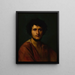 Studie van het portret van Giacomo Orlandi uit Subiaco - Jean-Léon Gérôme — ingelijst kunstwerk aan de muur