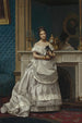 Portret van Marie-Anne d'Escoubleau de Sourdis, Madame Charles-Joachim Lefèvre, 1853-1938 - Jean-Léon Gérôme — weergave van het kunstwerk