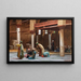 Gebeden in de moskee - Jean-Léon Gérôme — ingelijst kunstwerk aan de muur