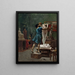 Pygmalion en Galatea (olieverfschilderij schets) - Jean - Léon Gérôme — ingelijst kunstwerk aan de muur