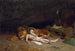Sint Jerome - Jean-Léon Gérôme — weergave van het kunstwerk