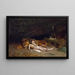 Sint Jerome - Jean-Léon Gérôme — ingelijst kunstwerk aan de muur