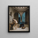 Studie voor een Turkse vrouw in bad - Jean-Léon Gérôme — ingelijst kunstwerk aan de muur