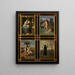 De vier jaargetijden - Jean-Léon Gérôme — ingelijst kunstwerk aan de muur