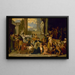 De zeven werken van barmhartigheid - Jean-Louis Bézard — ingelijst kunstwerk aan de muur