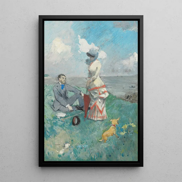 JeanLouis Forain - Au bord de la mer.webp