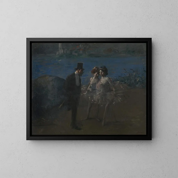 Dansers - Jean-Louis Forain — ingelijst kunstwerk aan de muur