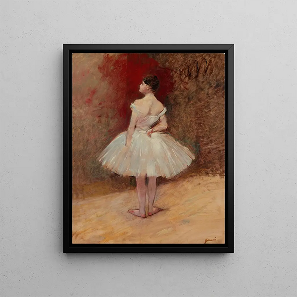 Danseuse debout - Jean-Louis Forain — ingelijst kunstwerk aan de muur