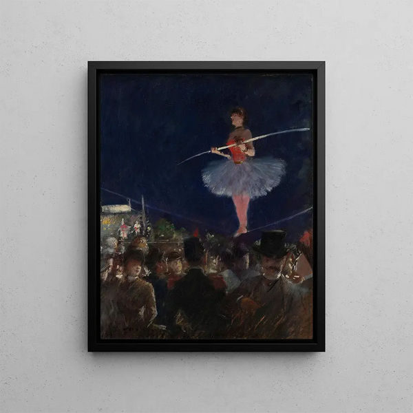 Koorddanser - Jean-Louis Forain — ingelijst kunstwerk aan de muur