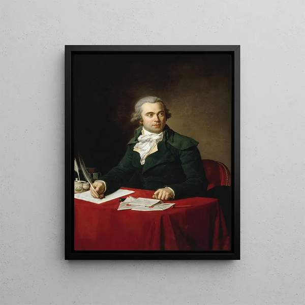 JeanLouis Laneuville - Portrait de JulesFranois Par prsident du tribunal du IVe arrondissement ministre de lIntrieur de 1793 1794.webp