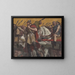Processie - Jean-Paul Laurens — ingelijst kunstwerk aan de muur